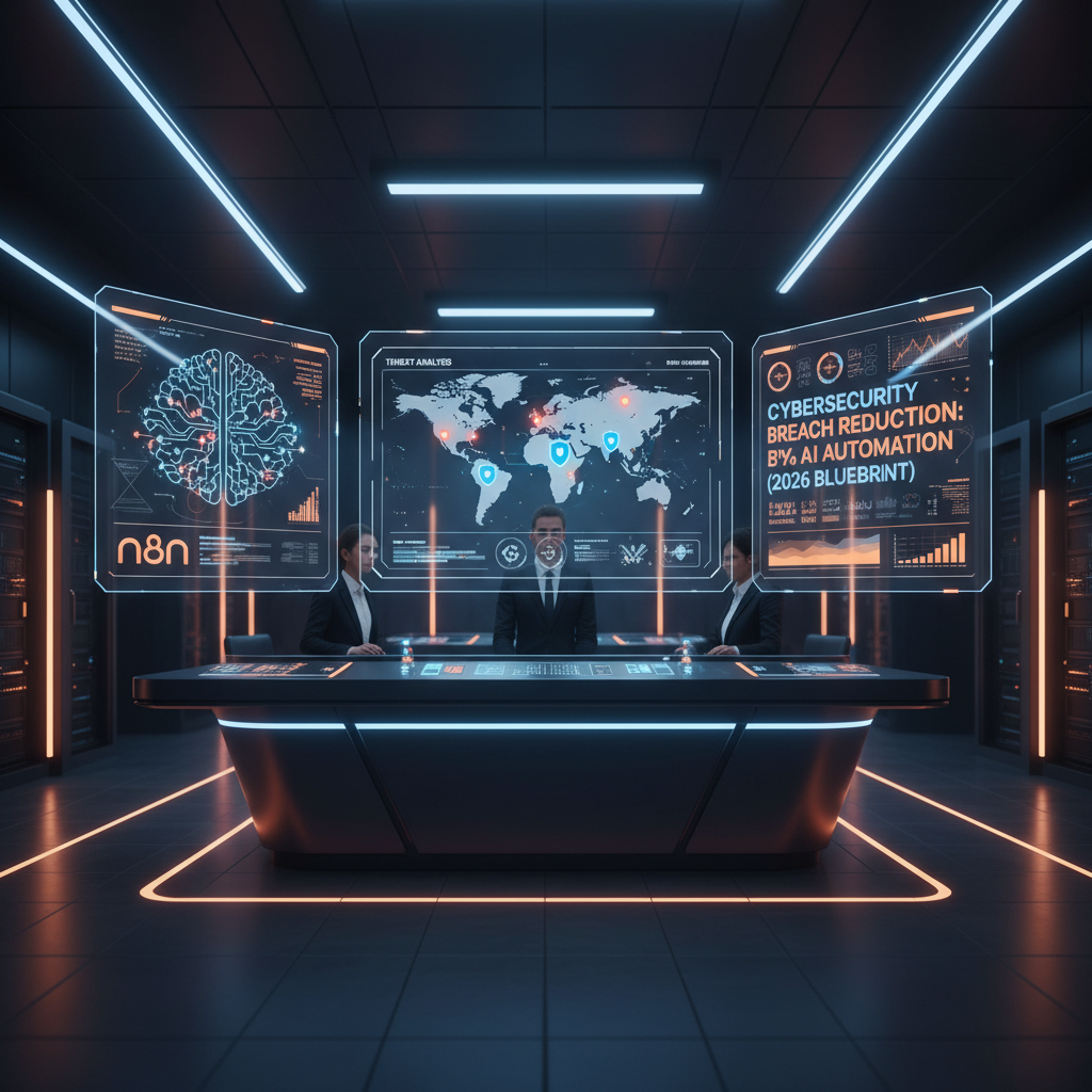Reduce Cybersecurity Breaches by 40% with AI Automation & n8n (2026 Blueprint)