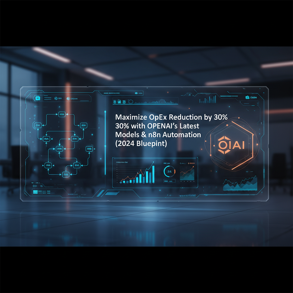 Maximize OpEx Reduction by 30% with OpenAI's Latest Models & n8n Automation (2024 Blueprint)